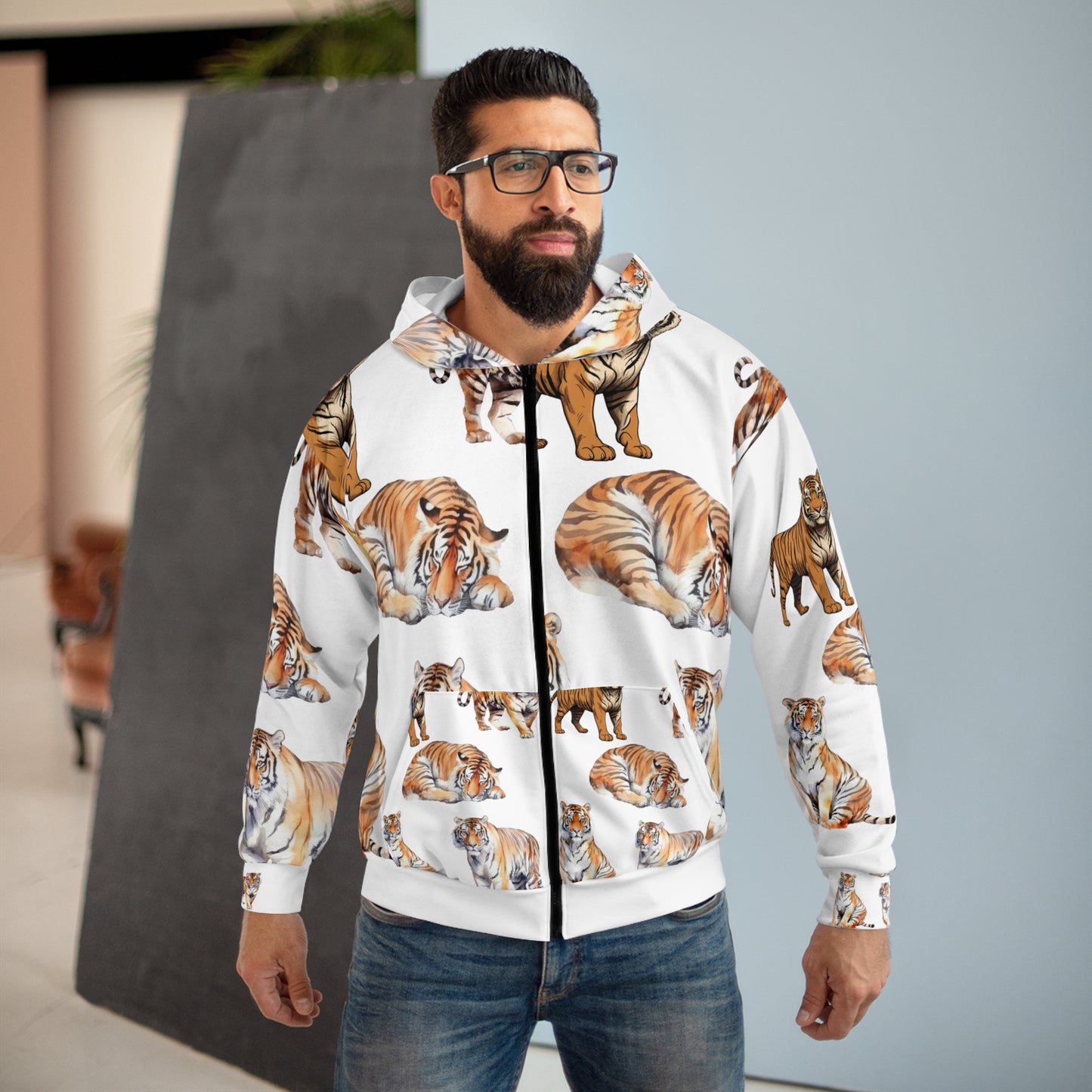 Unisex Tiger Hoodie