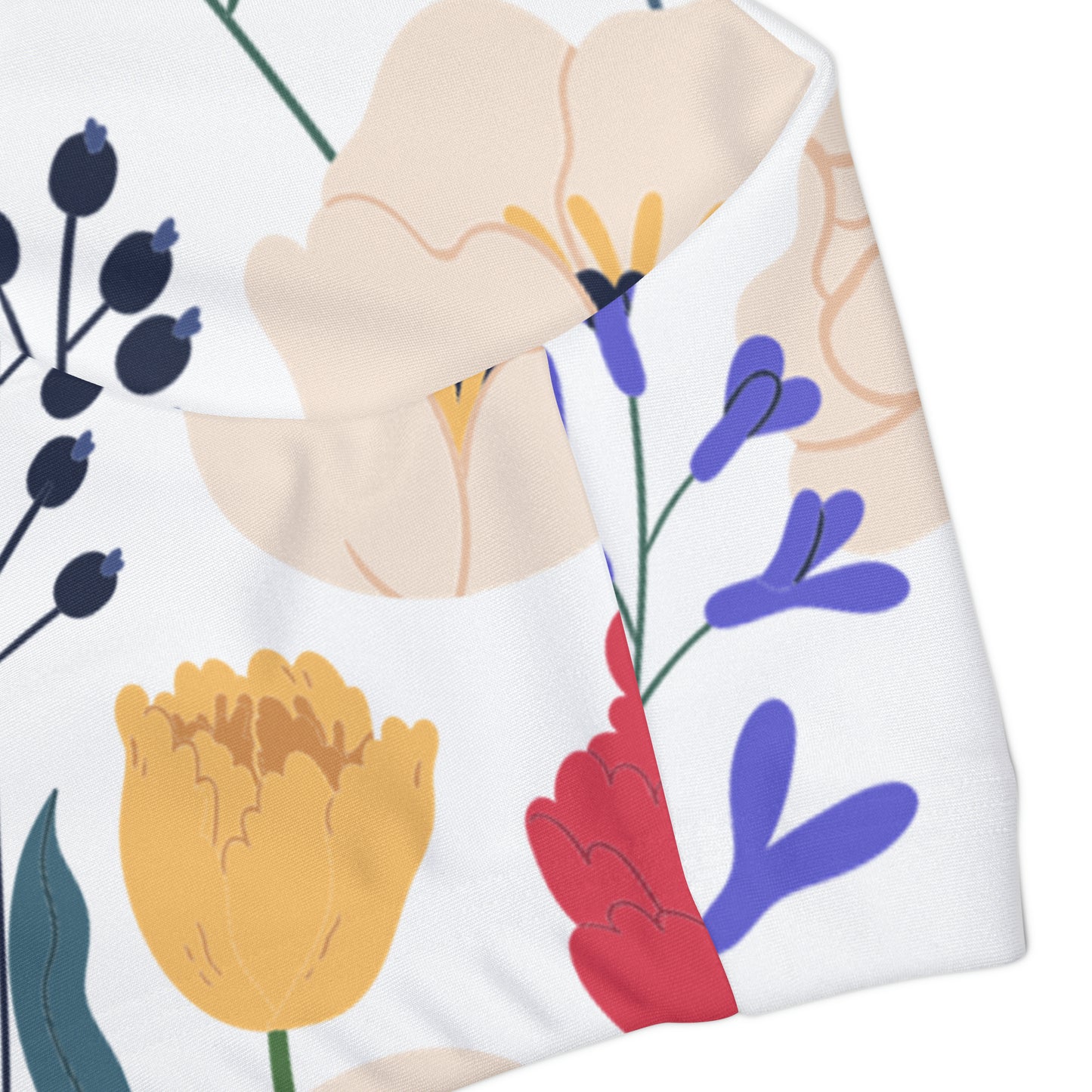 Chrysant Girls' Swimsuit Crop Top