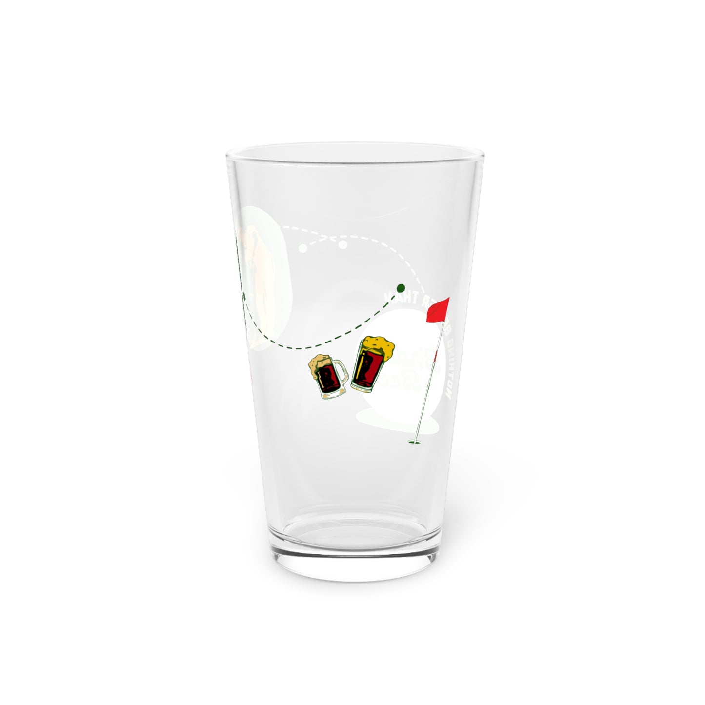 Golf Pint Glass