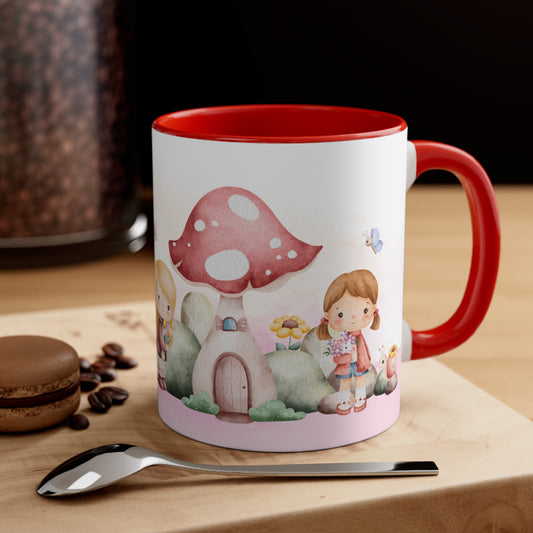 Girl Accent Coffee Mug
