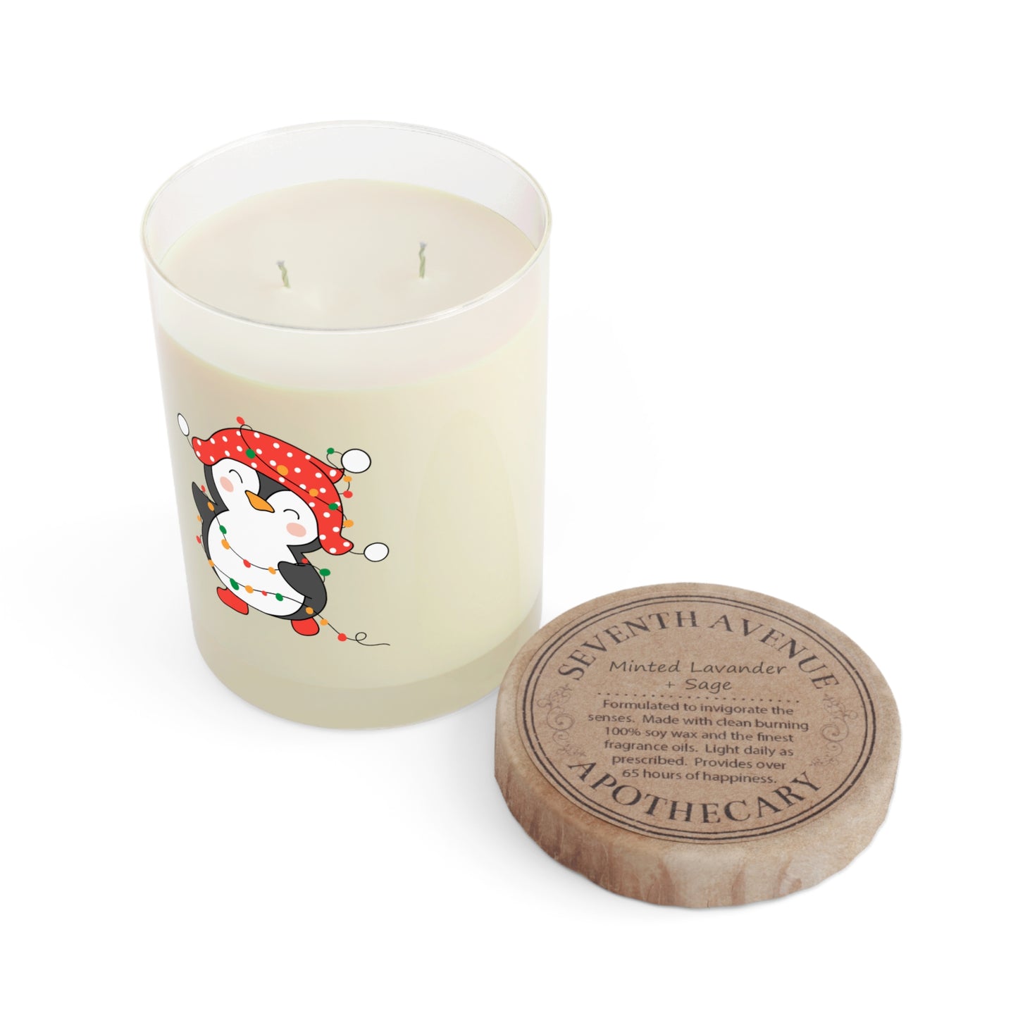 Scented Candle - Christmas Thanks Script
