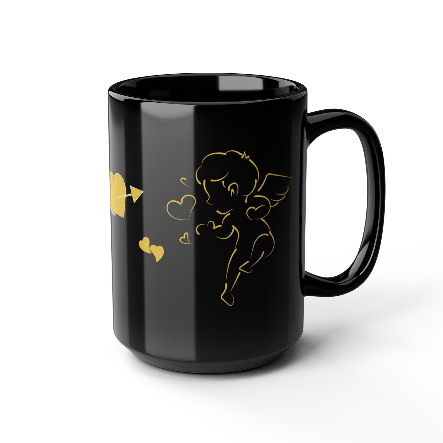 Black Valentines Mug