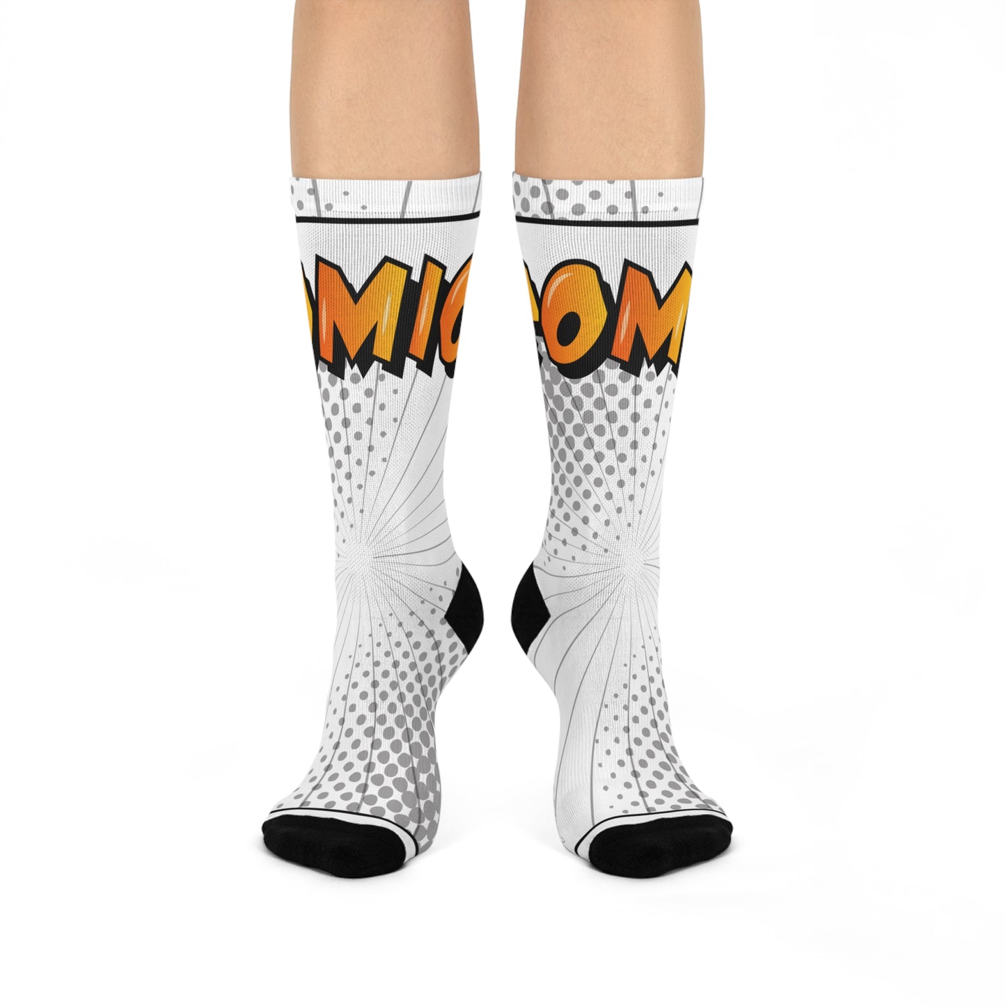 Cushioned Comic Crew Socks