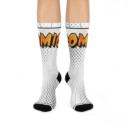 Cushioned Comic Crew Socks
