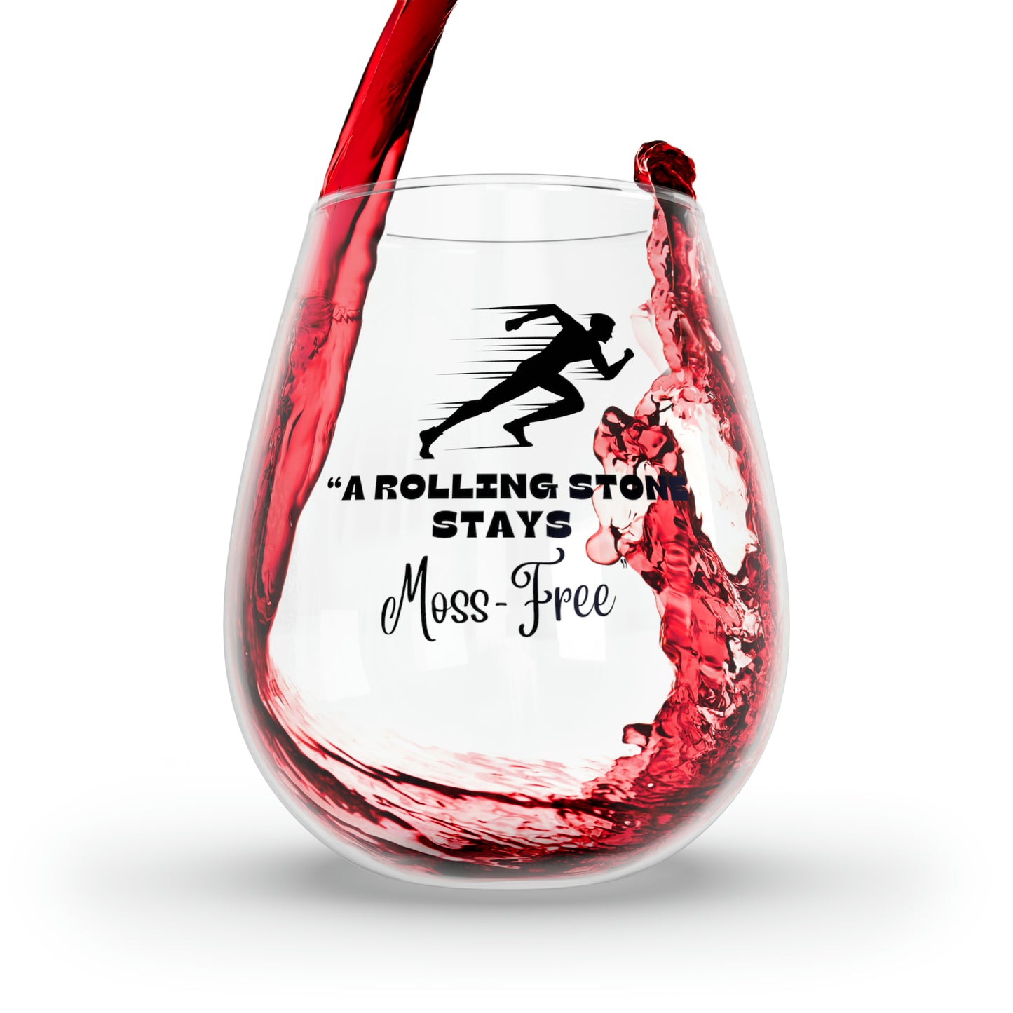 Stemless Wine Glass - Moss Free