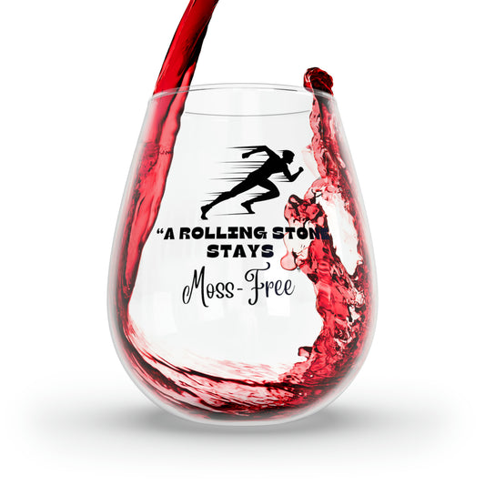 Stemless Wine Glass - Moss Free