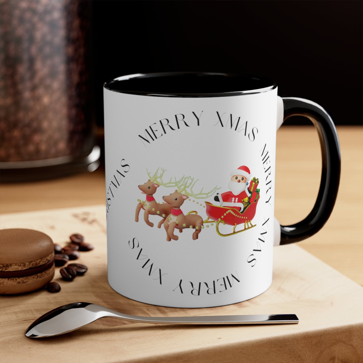 Santa Sleigh Mug