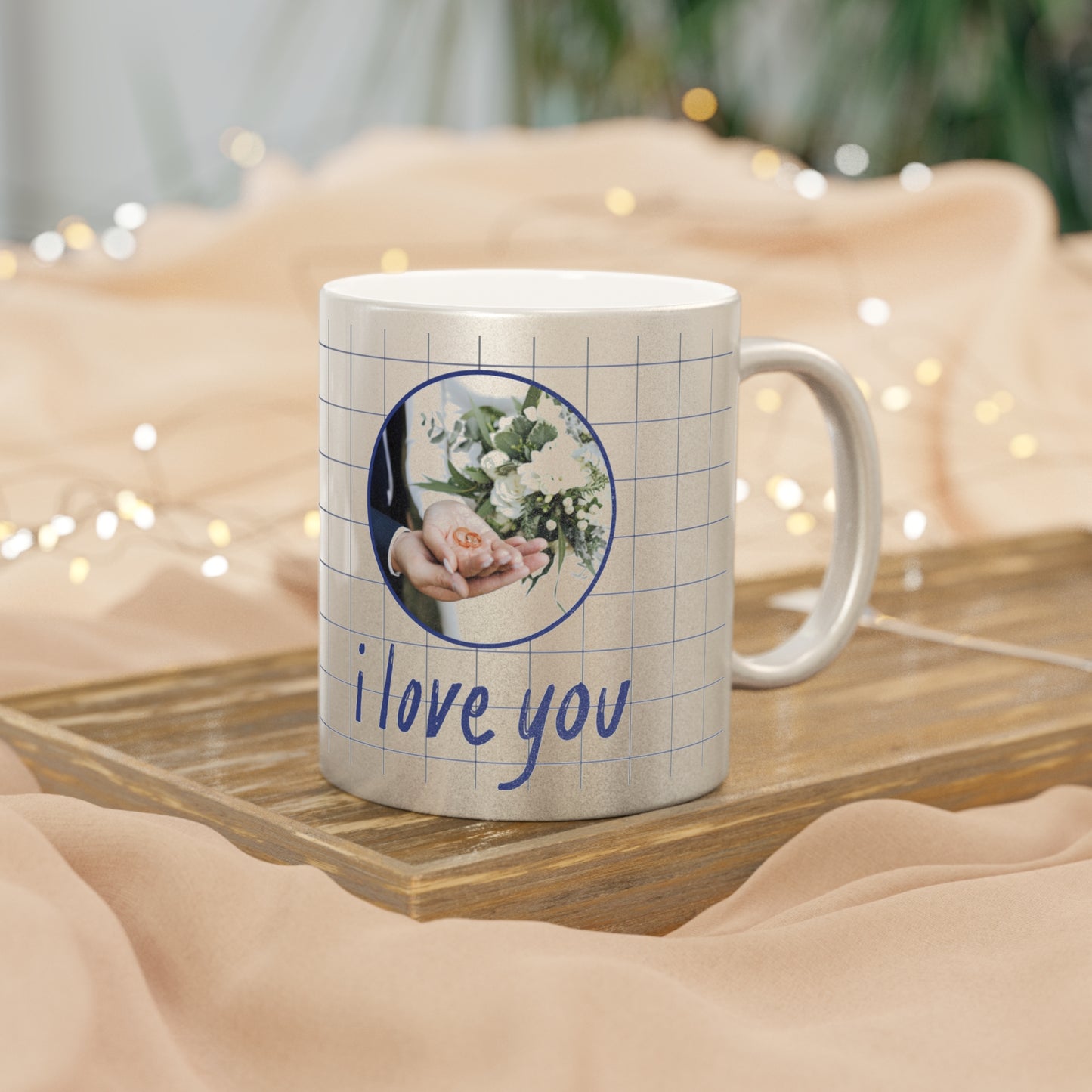 Bridal Metallic Mug