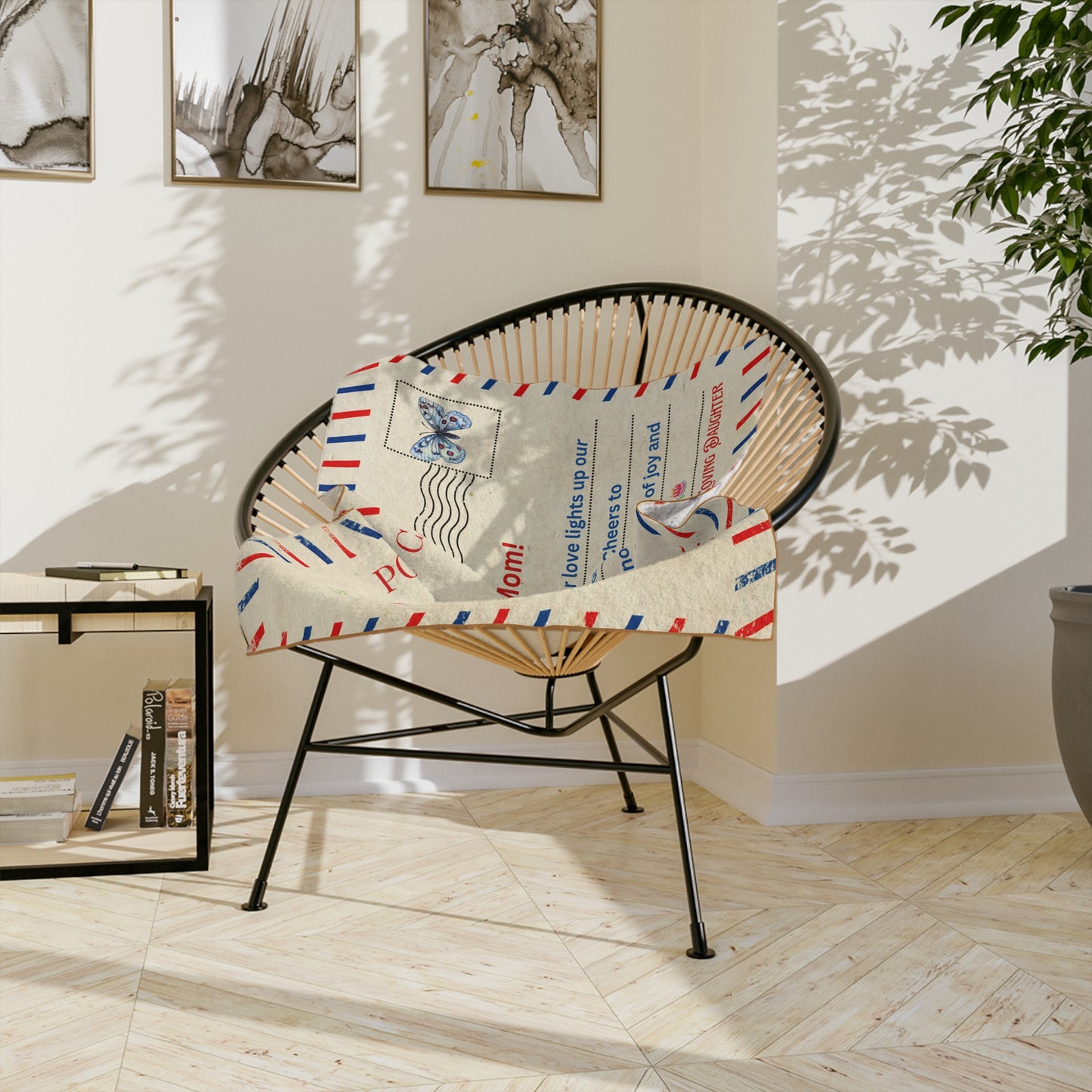 Minky Blanket for Mom's Birthday