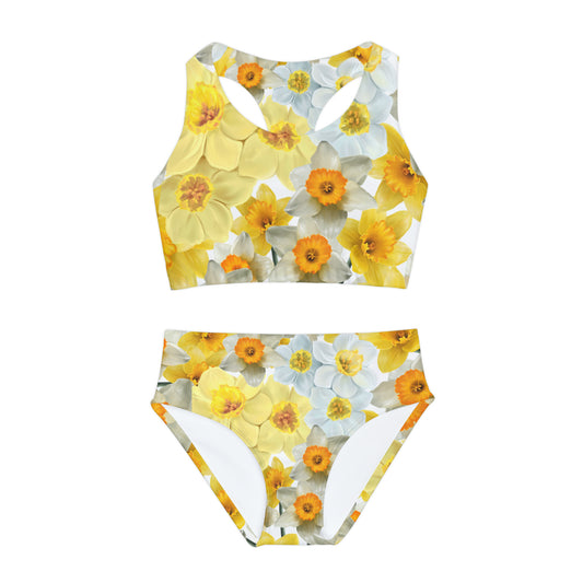Daffodil Girls Two Piece Swimsuit