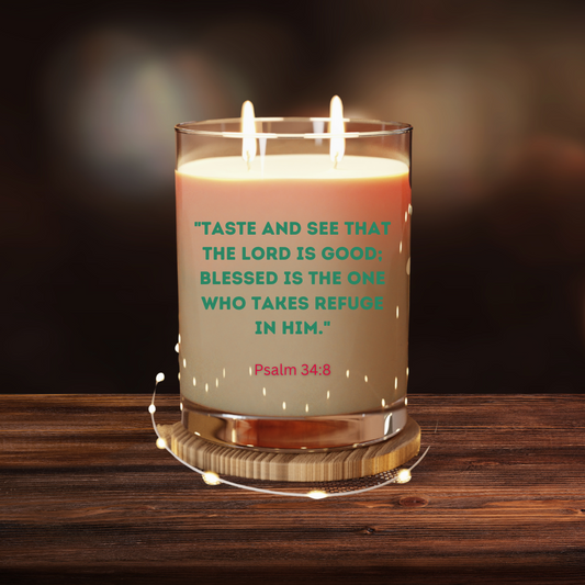 Scented Candle - Christmas Taste Script