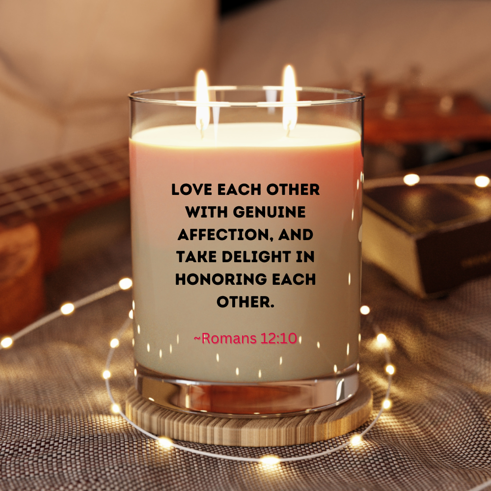 Scented Candle - Christmas Love Script