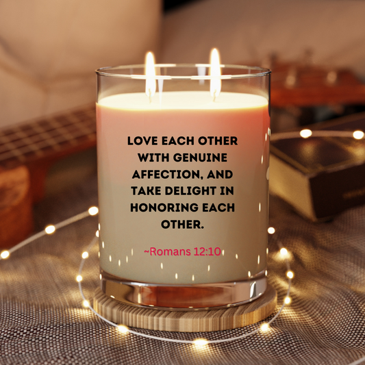 Scented Candle - Christmas Love Script