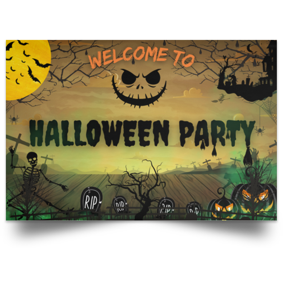 Halloween Party Poster