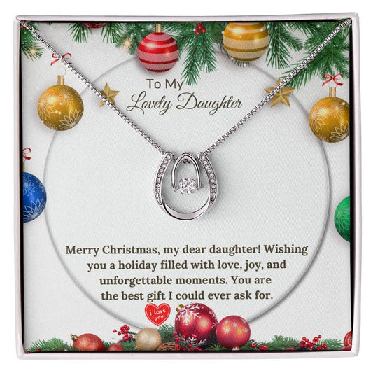 Lucky in Love Christmas Gift for Daughter