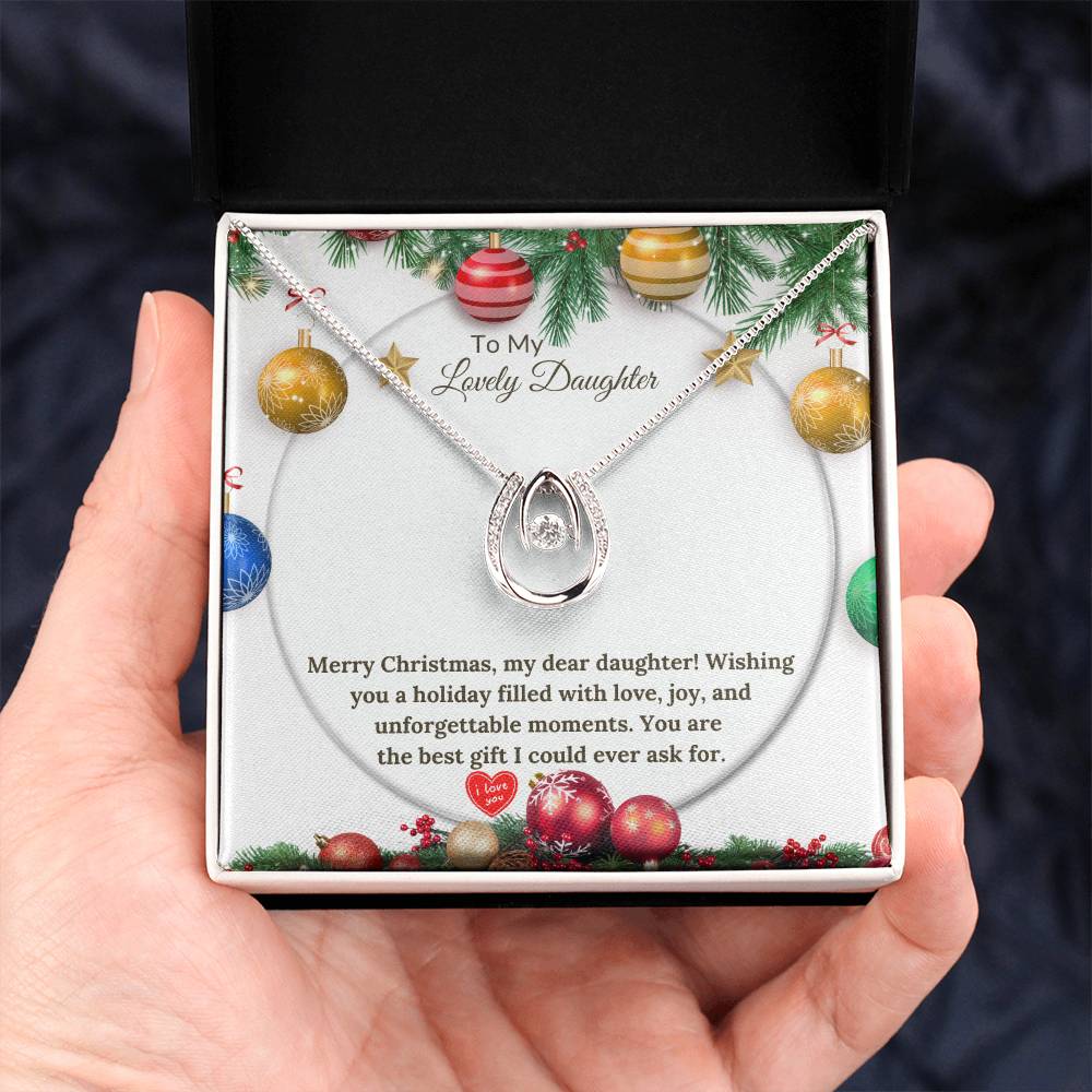 Lucky in Love Christmas Gift for Daughter