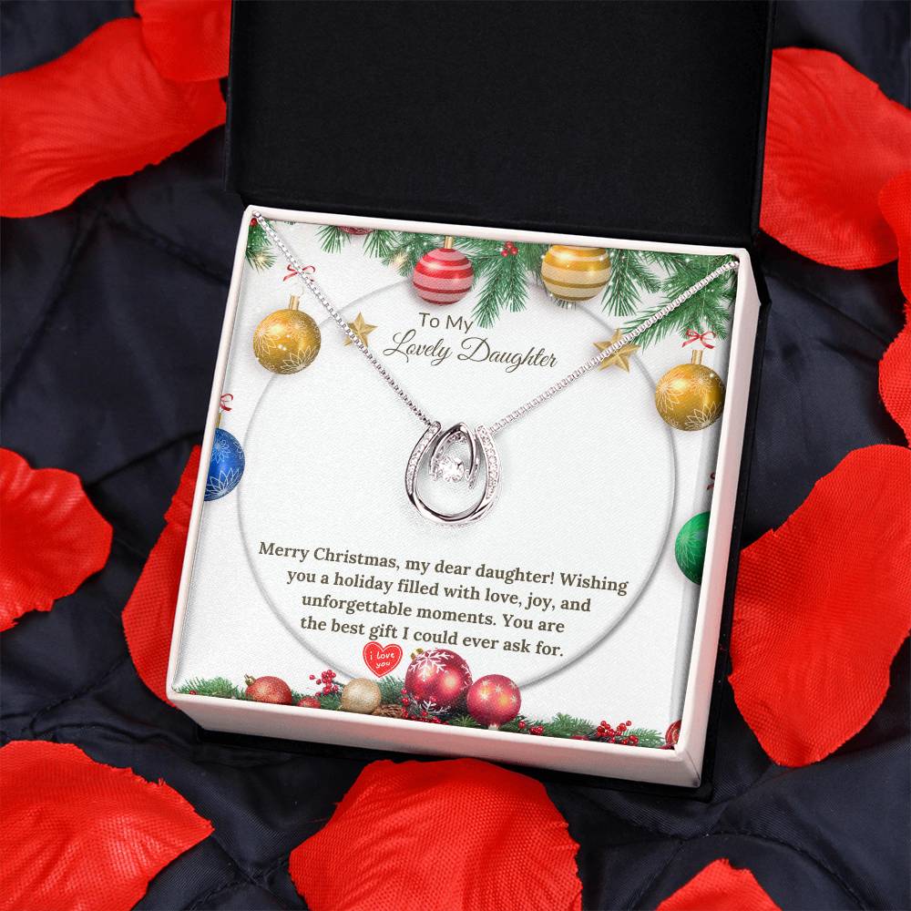 Lucky in Love Christmas Gift for Daughter