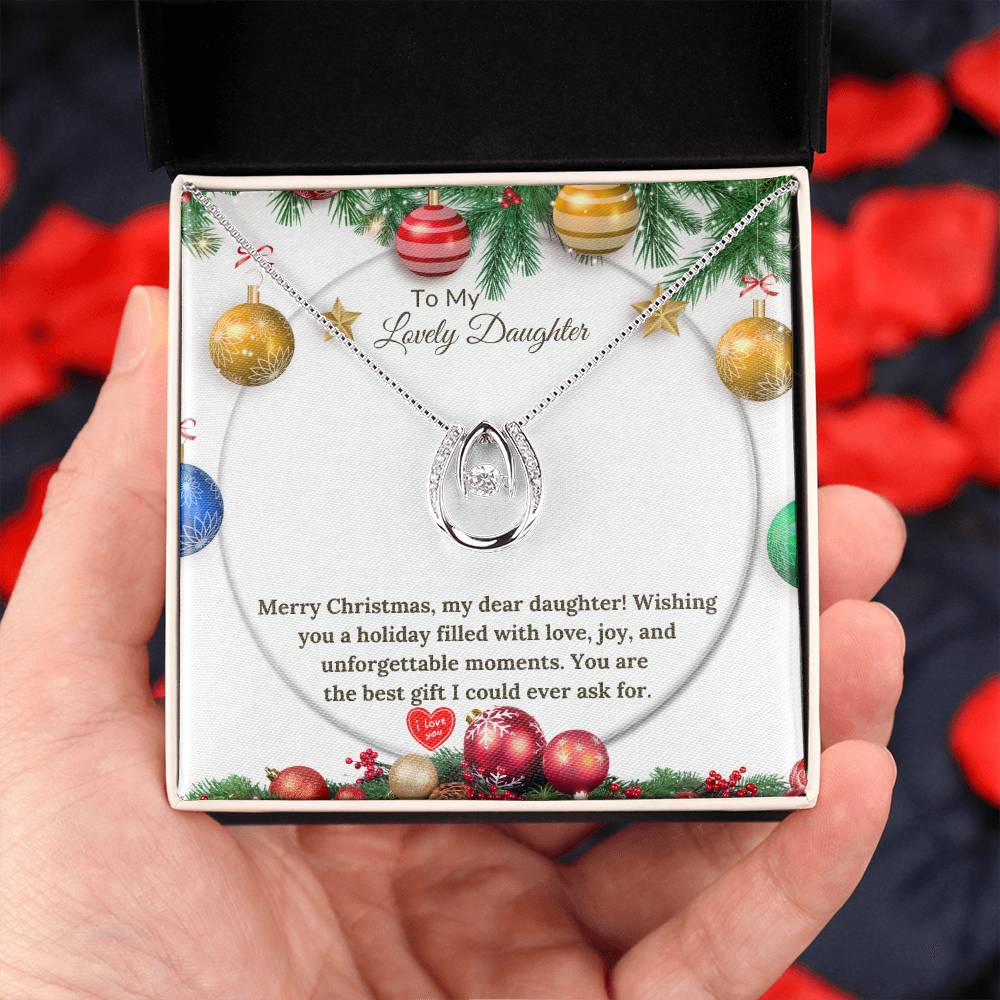 Lucky in Love Christmas Gift for Daughter