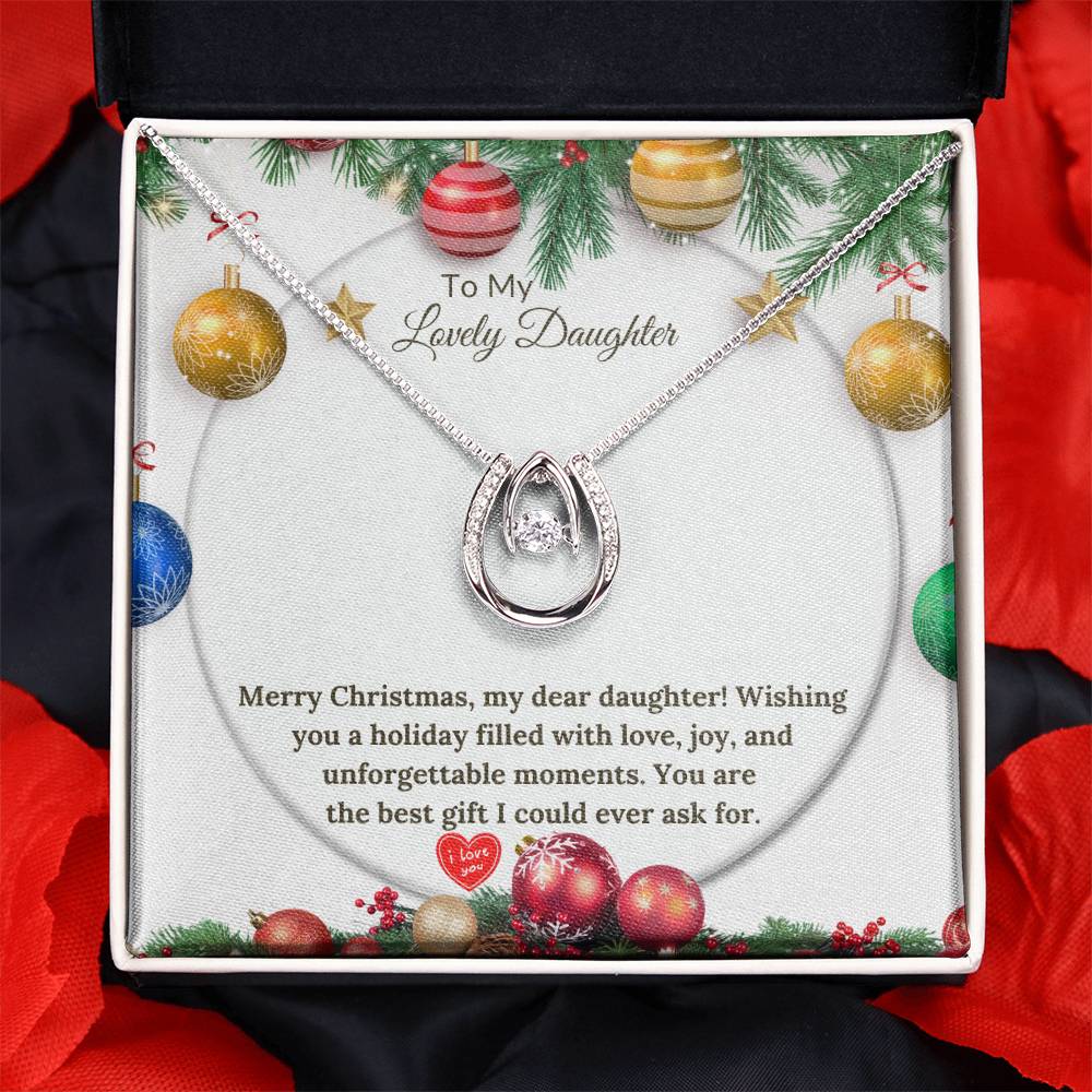 Lucky in Love Christmas Gift for Daughter