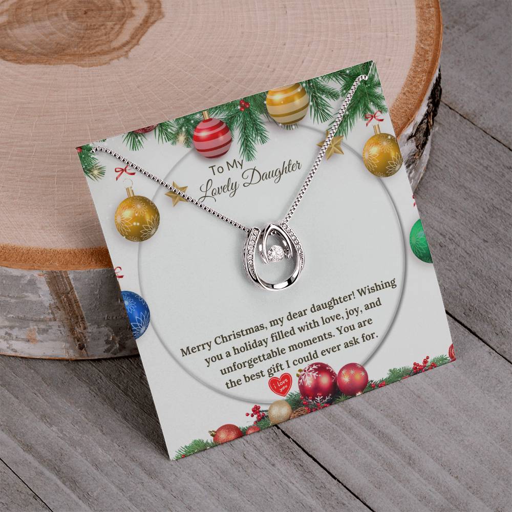 Lucky in Love Christmas Gift for Daughter