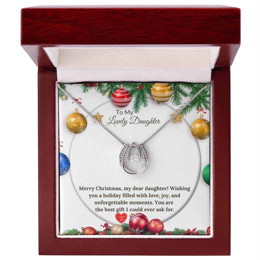 Lucky in Love Christmas Gift for Daughter