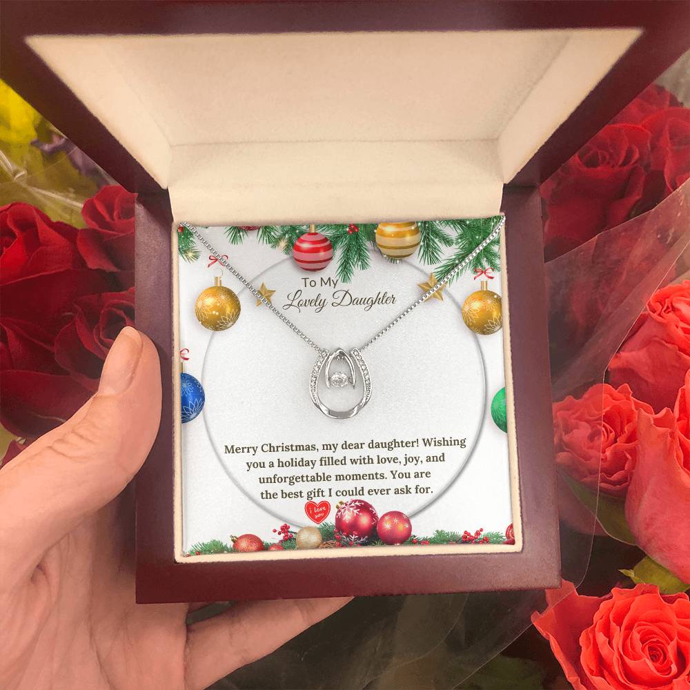 Lucky in Love Christmas Gift for Daughter