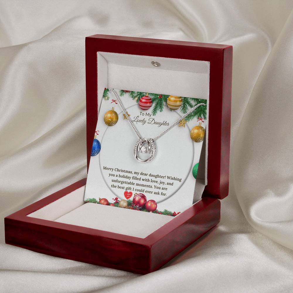 Lucky in Love Christmas Gift for Daughter