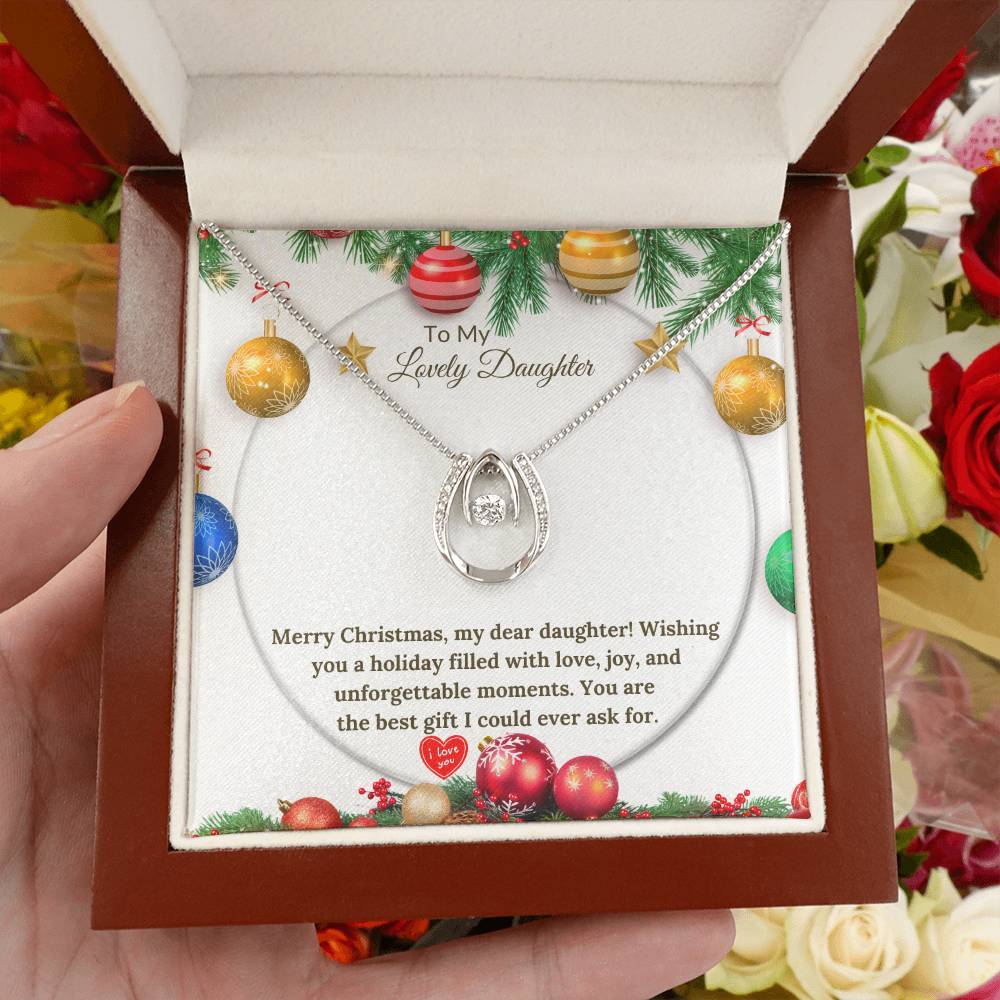 Lucky in Love Christmas Gift for Daughter