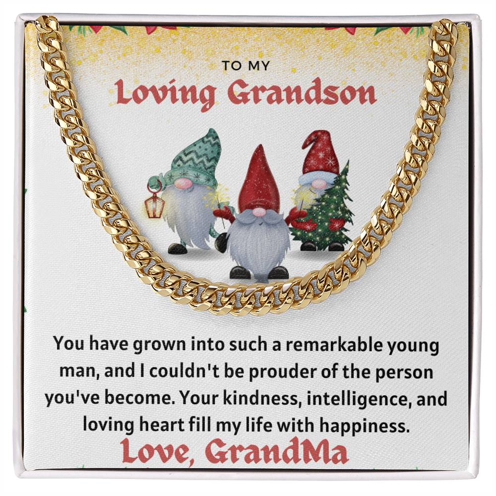 Christmas Gift for Grandson : Cuban Link Chain