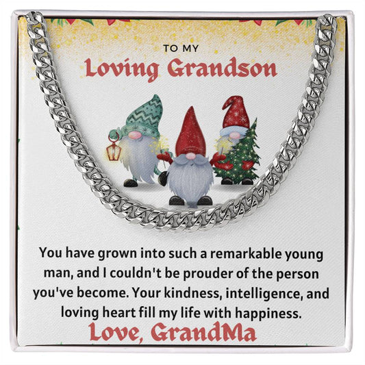 Christmas Gift for Grandson : Cuban Link Chain