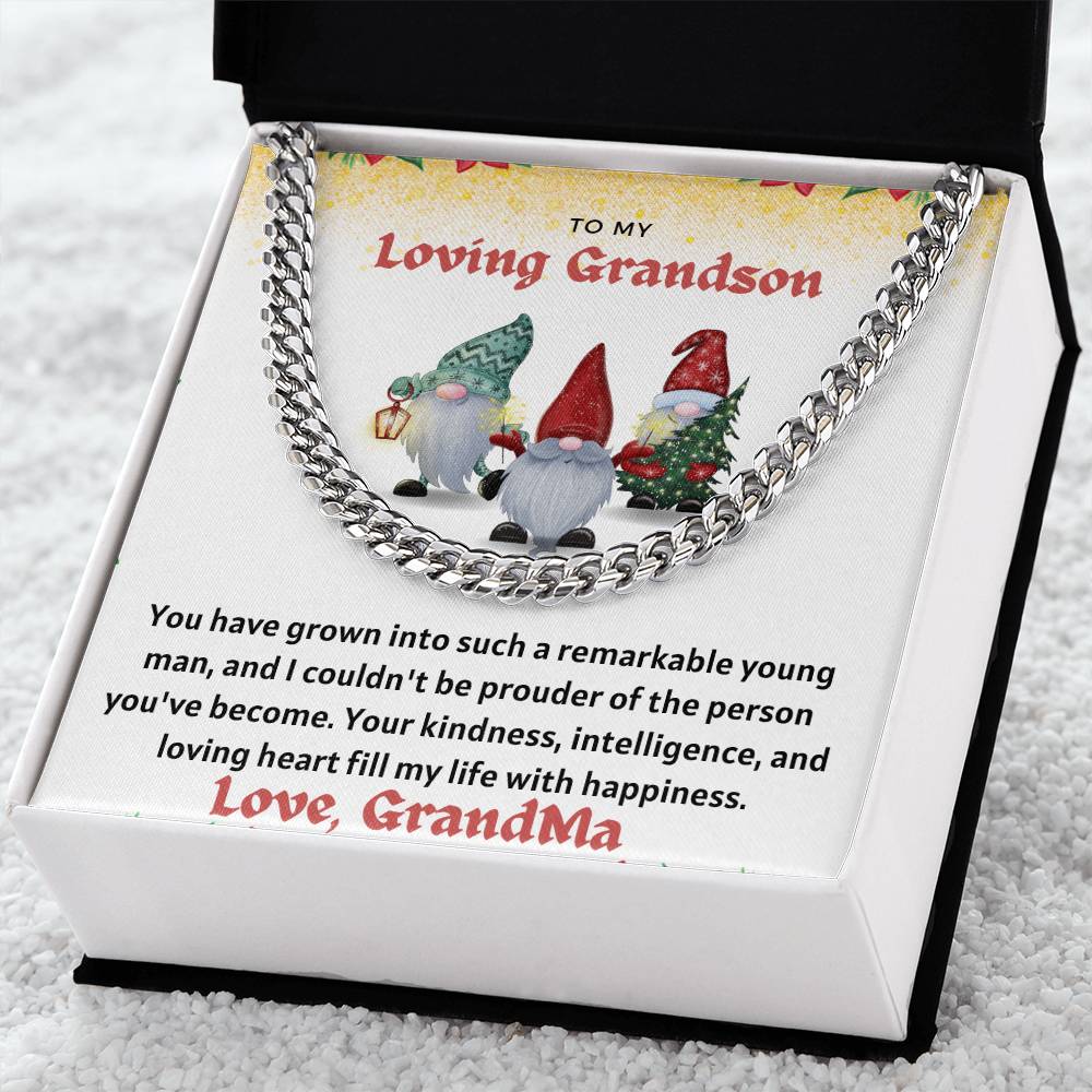 Christmas Gift for Grandson : Cuban Link Chain