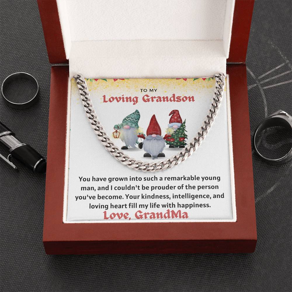 Christmas Gift for Grandson : Cuban Link Chain