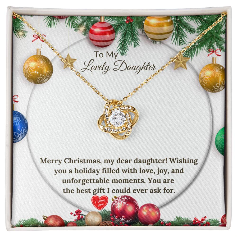 Love Knot Christmas Gift for a Loving Daughter