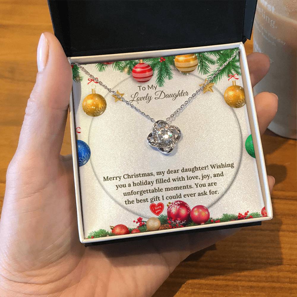 Love Knot Christmas Gift for a Loving Daughter