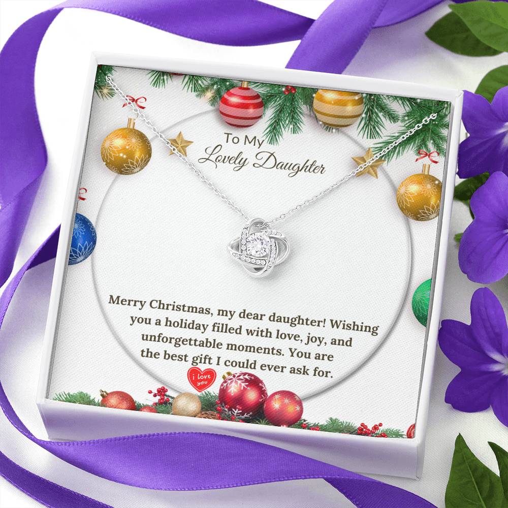 Love Knot Christmas Gift for a Loving Daughter