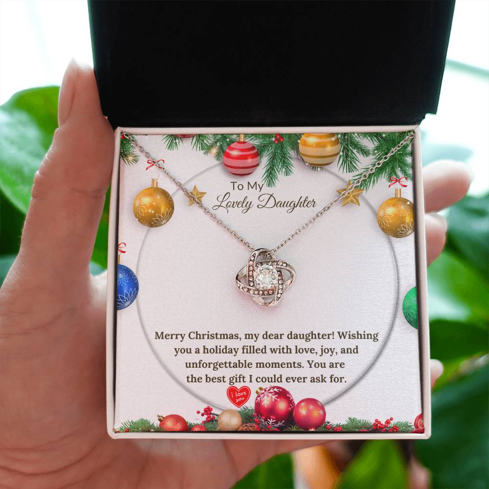 Love Knot Christmas Gift for a Loving Daughter
