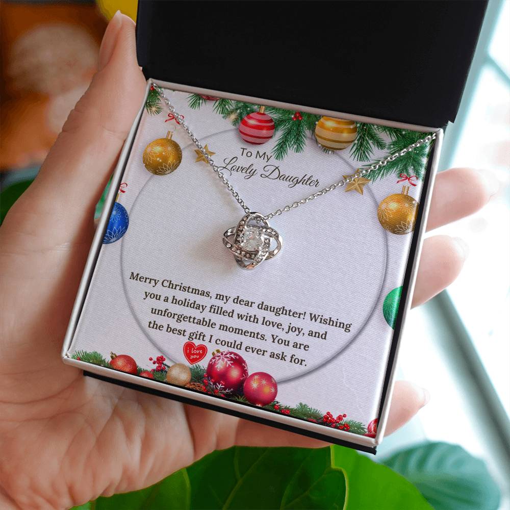 Love Knot Christmas Gift for a Loving Daughter