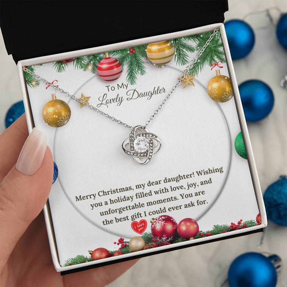 Love Knot Christmas Gift for a Loving Daughter