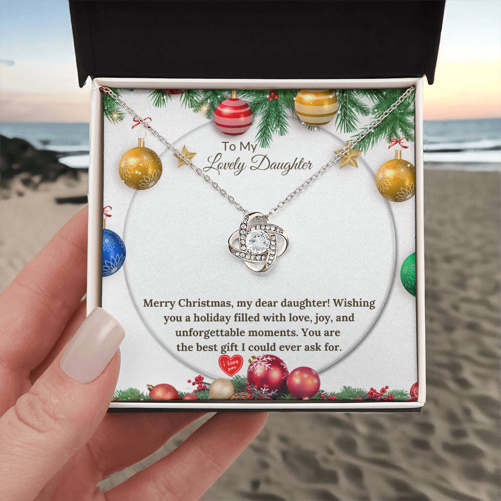 Love Knot Christmas Gift for a Loving Daughter