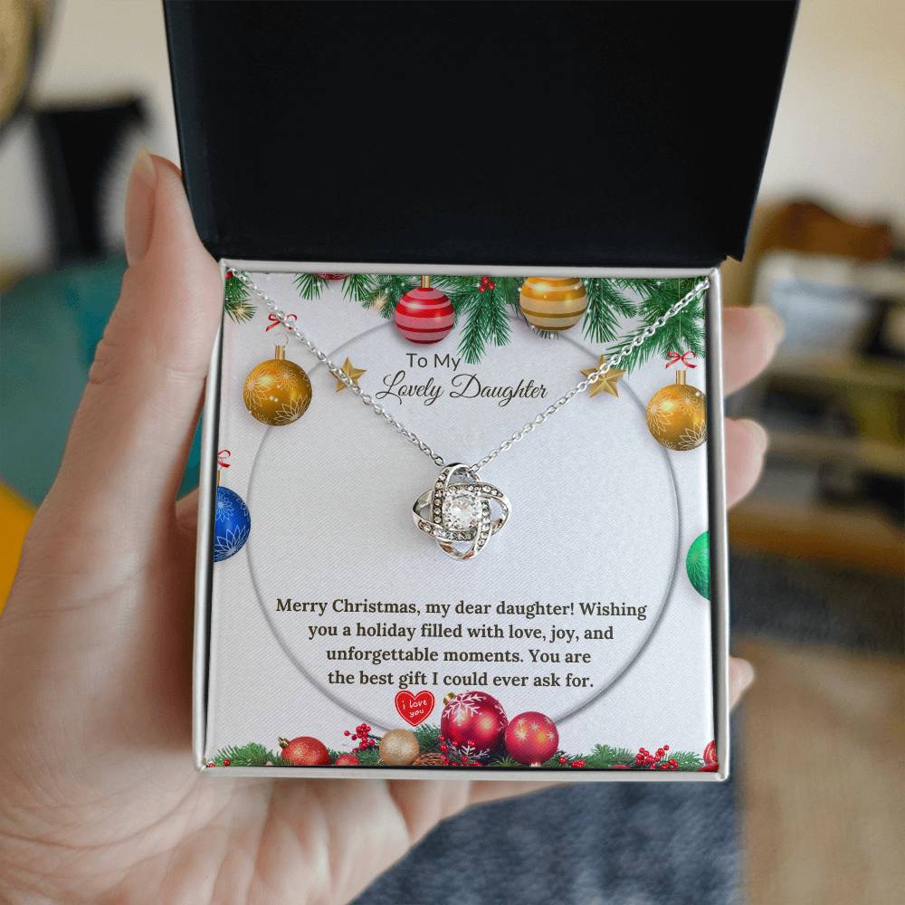 Love Knot Christmas Gift for a Loving Daughter