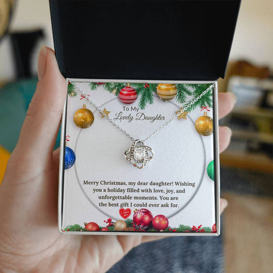 Love Knot Christmas Gift for a Loving Daughter