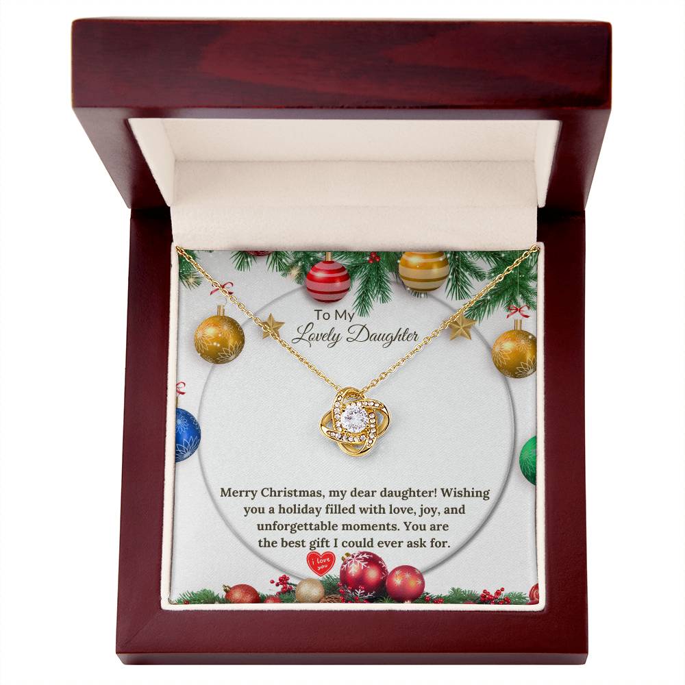 Love Knot Christmas Gift for a Loving Daughter