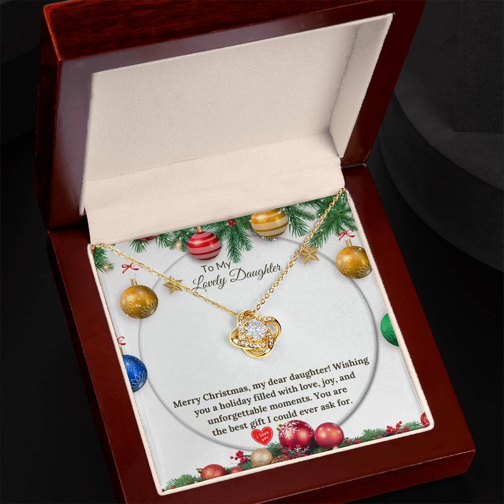 Love Knot Christmas Gift for a Loving Daughter