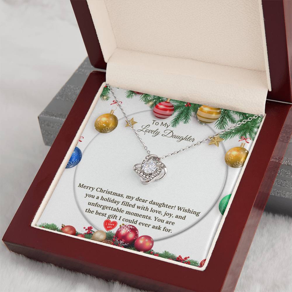 Love Knot Christmas Gift for a Loving Daughter