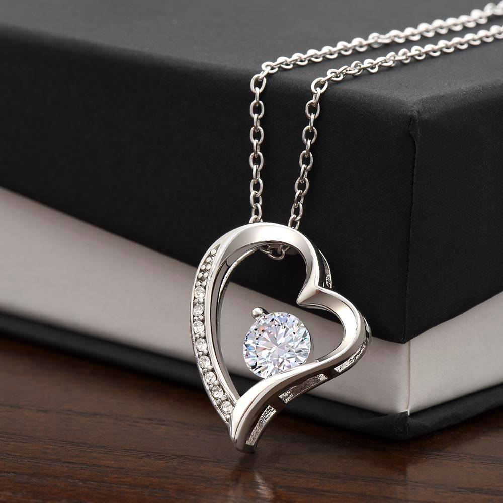 Forever Love Necklace with On Demand Message Card | From Mom