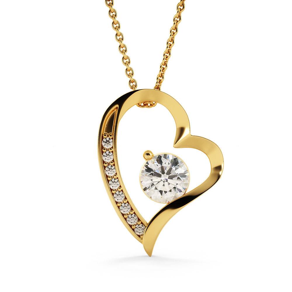 Forever Love Necklace with On Demand Message Card | From Mom