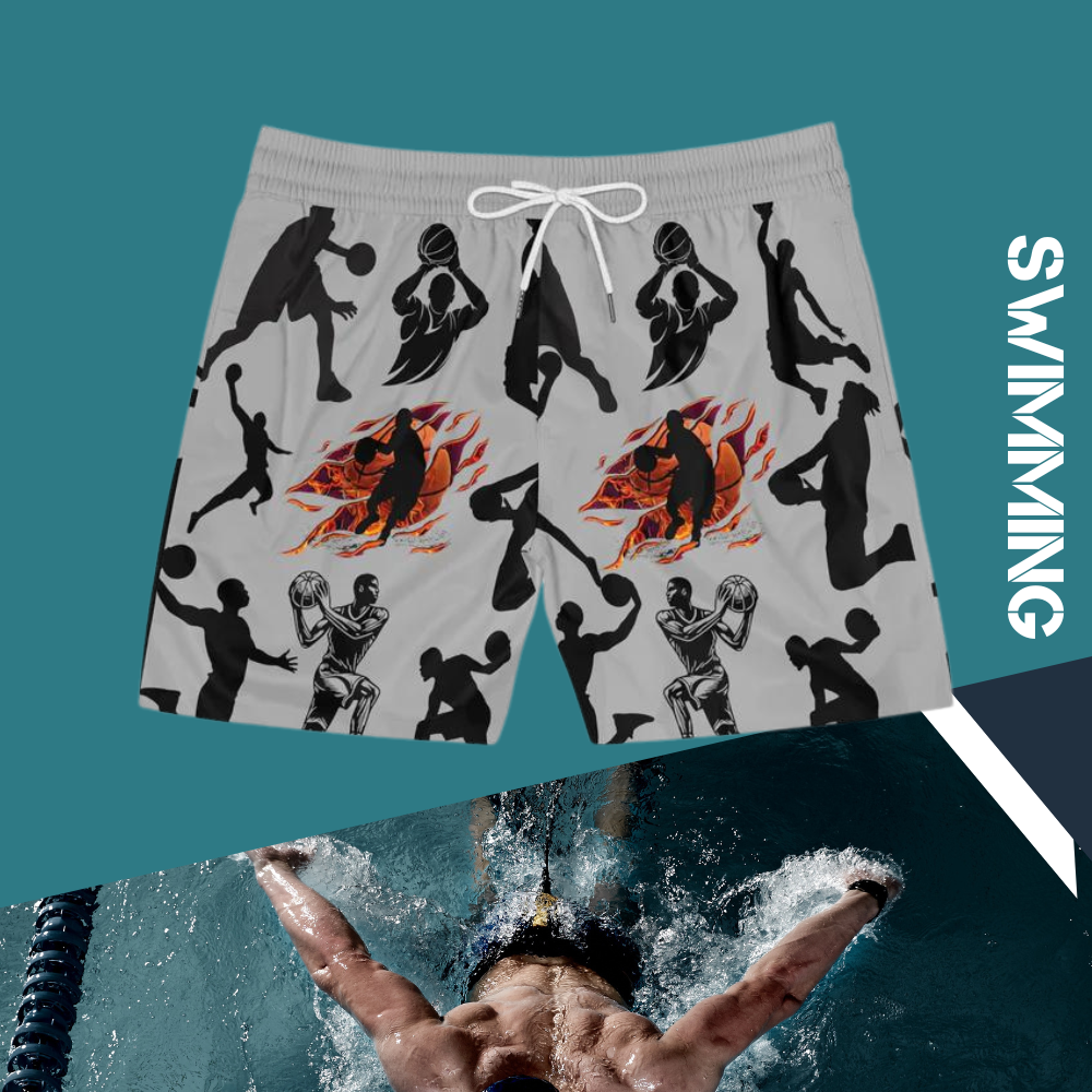 Men's Mid-Length Swim Shorts